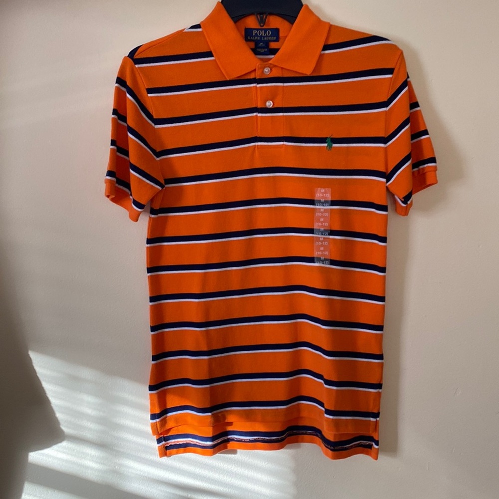 boys striped polo